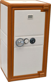 Элегантный сейф для наручных часов, отделан итальянской кожей. Семь дополнительных отсеков для хранения часов + ящики для документов и украшений